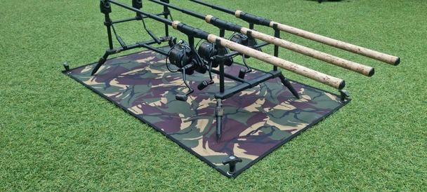 Fishing Reel Splash Mat / Bivvy Door Mat 1 Fishing Splash Mat