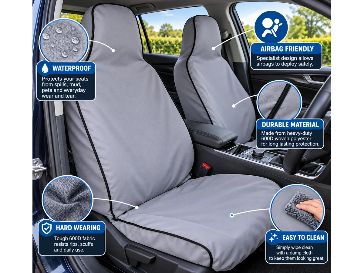 Lexus SC430 Seat Covers (2001 to 2010) 2 Lexus SC430 Seat Covers,Lexus SC430 Car Seat Covers,Lexus SC430 Front Seat Covers